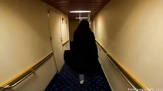A young guy fucked the daughter of his mom’s friend on a cruise