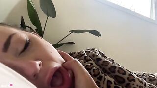 My son's friend woke me up this morning and we got intimate