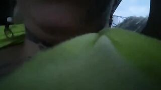 Katty Blake gets fucked in the car on the streets of Bucaramanga