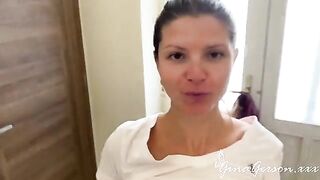 The skinny girl gets her pussy eaten and fucked by a huge dick