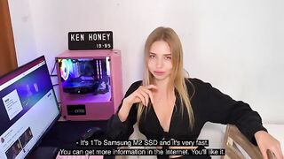 A hot girl from California got fucked hard for a discount