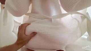 I shook my juicy ass for my stepbrother, he couldn’t resist my pussy!