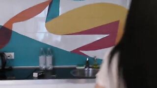 Skinny Asian Teen Skater got her wet holes railed hard