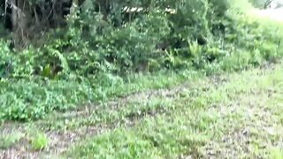 First sextape in the forest for this young French couple, full of passion
