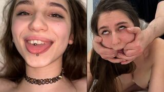 Cute girl in the street, but a whore in the sheets