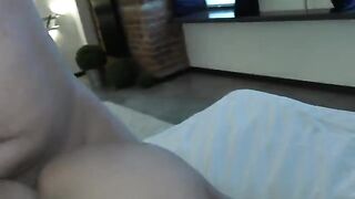 A step mom with a beautiful body fucks her stepson hard