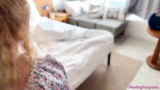 Redhead teen gets fucked on a private party in the seaview club hotel in California
