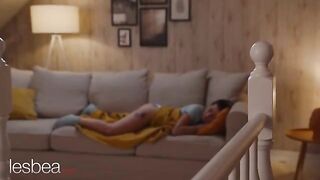 Andrea and Kaira enjoy a passionate and intimate experience