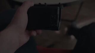 A hot girl made a blowjob for her stepbrother to get some money