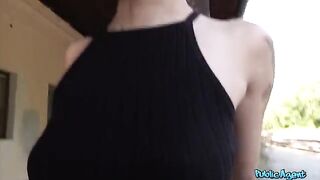 A compilation of hot girls flashing and fucking outdoors with risk