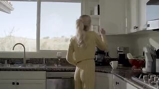 Smoking hot blonde babe cheats on her wife and gets fucked hard in this full scene
