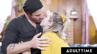 Aiden asked her date to fuck her, showcasing passionate intensity