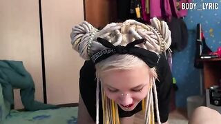 Girl was sucking the cock of her neighbor, it was a secret