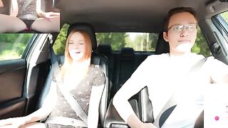 A guy remotely controlled the vagina of a girl driving the car in public