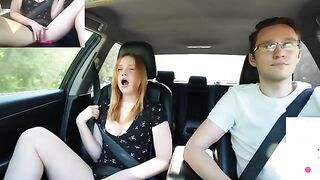 A guy remotely controlled the vagina of a girl driving the car in public