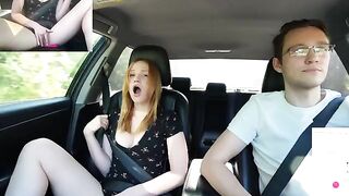 A guy remotely controlled the vagina of a girl driving the car in public
