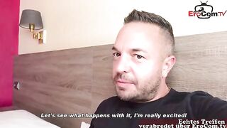 Skinny mature MILF from Germany gets fucked on Sexdate POV