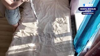 No whore will lick her girl's pussy in this hardcore scene