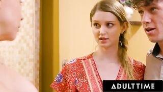 A couple experiences their first Nuru Massage with a twist