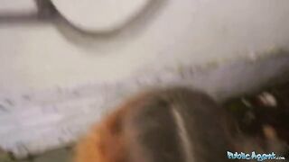 Public Agent Cheating wife gets fucked by stranger for cash