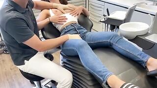 These are my DOCTOR BOOBS, not dentist boobs!!