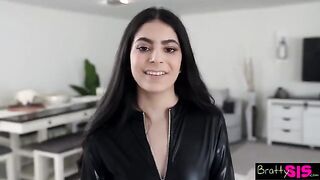 Angel Gostosa, the fiery Latina step-sister, demands control in a steamy encounter