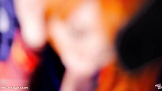 Asuka Langley's sloppy blowjob and pussy creampie action - Evangelion