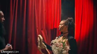 The final performance of burlesque dancer Kira at the afterparty, a deeper encounter