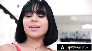 Sexy Crystal Rush and 4 other hot MILFs teach a naughty teen a lesson in a steamy gangbang