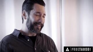The depressed widower fucks the look-alike of his late wife with intense passion