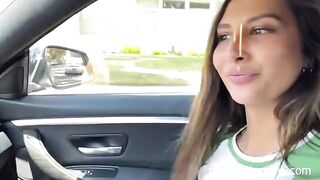 Petite teen Gianna Dior got picked up and fucked by a fan with intense passion
