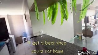 I called a painter to fix a wall and ended up having sex with him - POV