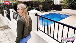 Free fuck! I am your little hobby whore! - Hard and rough sex with a hot blonde