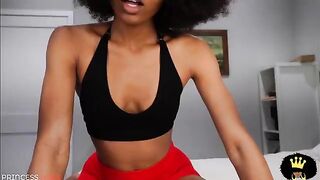 She catches you jerking off and finishes you like a pro