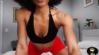 She catches you jerking off and finishes you like a pro