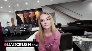 Two step-daughters compete to show their dad who’s the sluttiest in a taboo twist