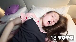 A nice girl has sex with her boyfriend in POV style