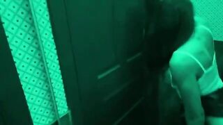 I fucked my roommate in the toilet bar, it was a wild encounter