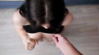 A cute girl gets her tight ass smashed hard