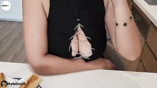 She is looking for excuses to get fucked under the table