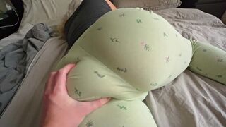 Sensual fuck with thick ass girl when panties are on the side