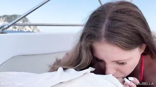 A girl had sex on the yacht with a friend of her boyfriend
