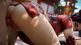 Fortnite Compilation 4 featuring hot 3D animated scenes in stunning quality