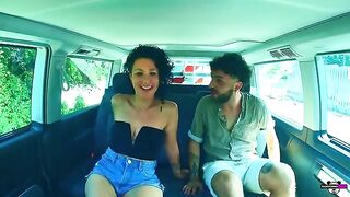 Italian girls fucked in a camper by two couples in an adventurous foursome