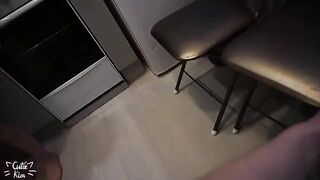 A schoolgirl received a cock and came in 3 minutes