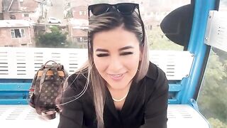 I had sex on a cable car in my city, just like in the movie!