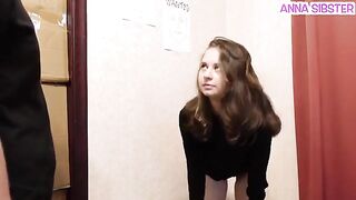 The pretty thief got caught for taking chips