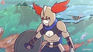 A hot animated girl goes on a treasure hunt and encounters some intense action