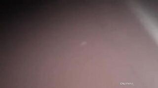 A girl in glasses seduced a guy and took his cock in her hole