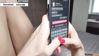A cute 18-year-old girl shared her first picture of her breasts on a dating platform